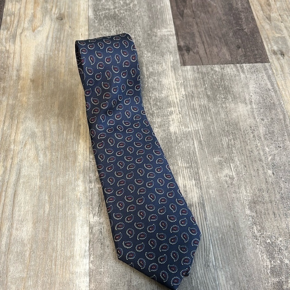 Christian Dior Paisley Pattern Tie